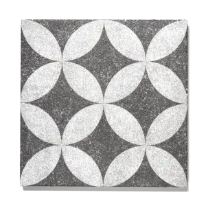 Afbeelding #3: GeoProArte® Flowers 60x60x4 Dark Grey Flower