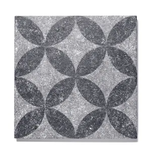 Afbeelding #3: GeoProArte® Flowers 60x60x4 Light Grey Flower
