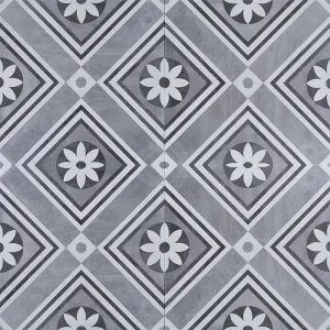 Afbeelding #2: GeoCeramica® topplaat 60x60x1 Concreet Flower dec