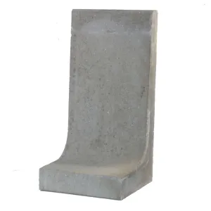 Afbeelding #2: L-Element Grijs 80x40x40cm